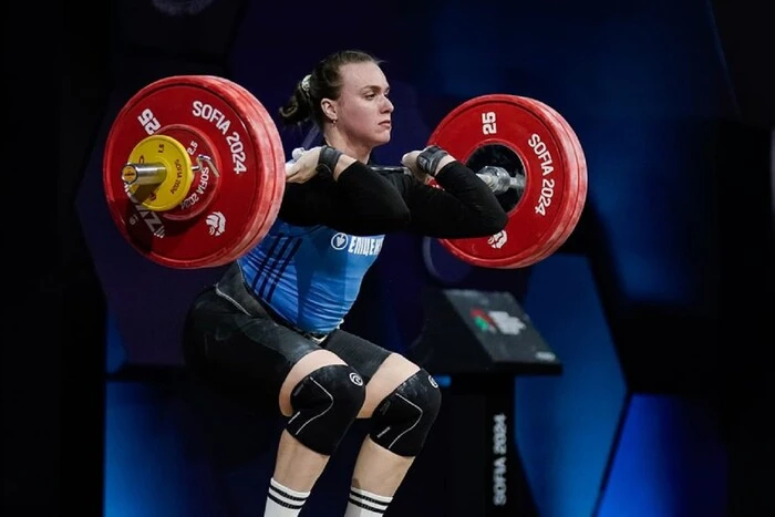 Manievska on the podium in Europe