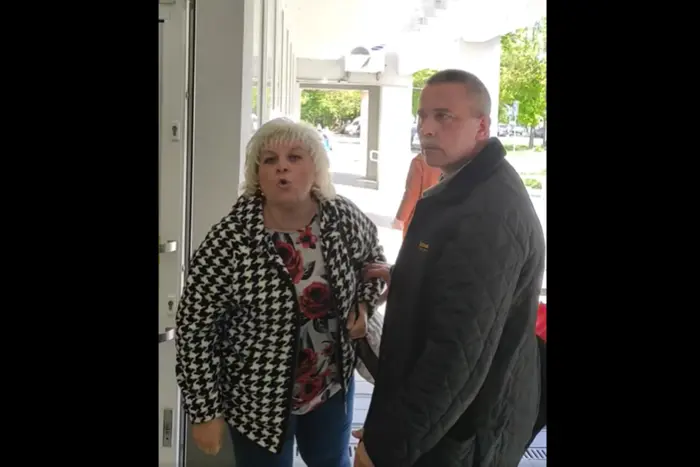 The man who insulted the veteran at the bank