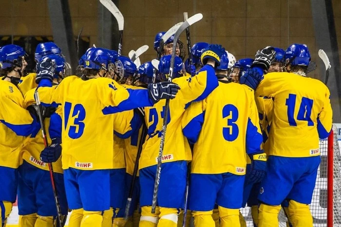 The Ukrainian national team is playing in the championship