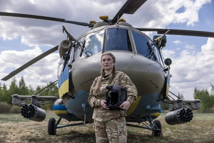 Die einzige Kampfhelikopterpilotin der Ukraine berichtete über ihren Dienst