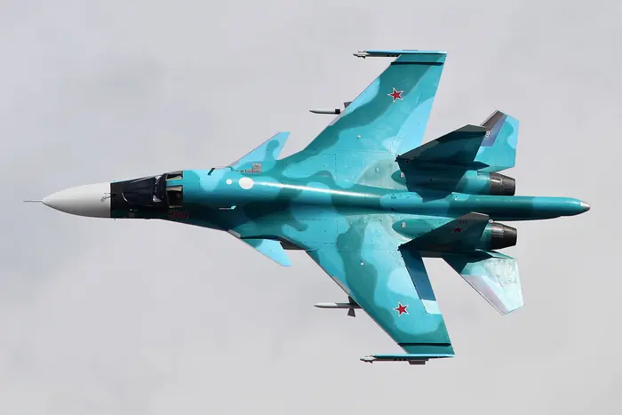 В России разбился Су-34