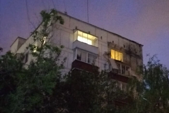 Drones in the sky over Moscow