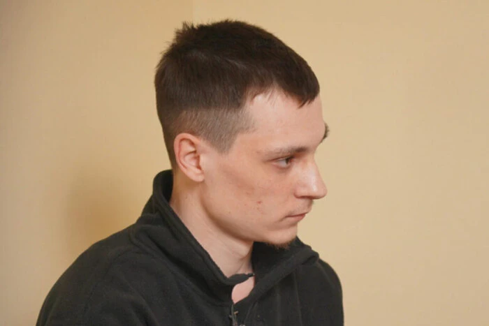 Image of a conversation with a prisoner