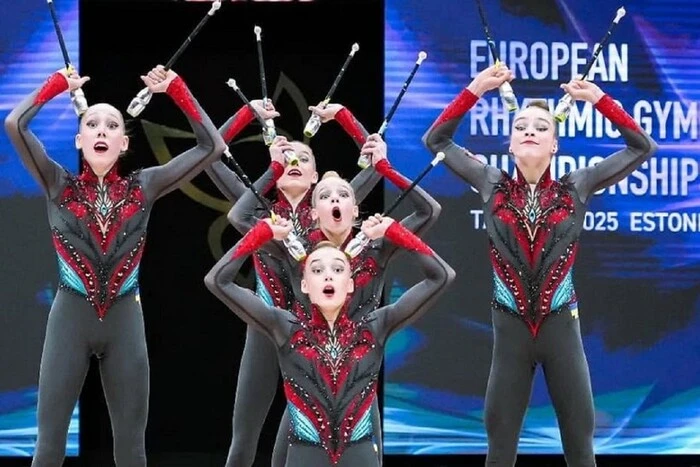 Украина завоевала историческое золото чемпионата Европы по художественной гимнастике