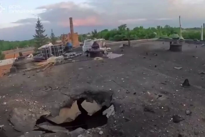Суми: ворог вдарив по харчовому підприємству (відео)