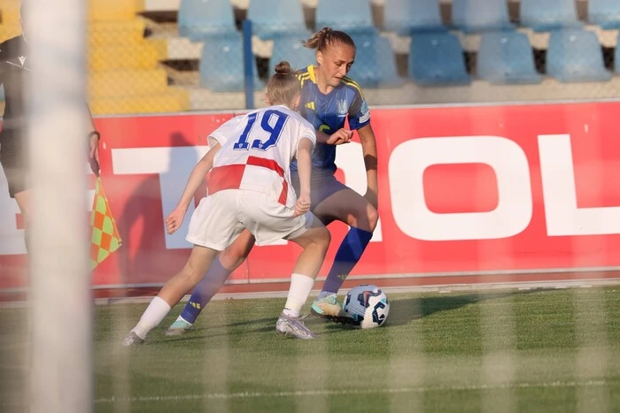 Women's Nations League. Ukraine as group winner lost to Croatia