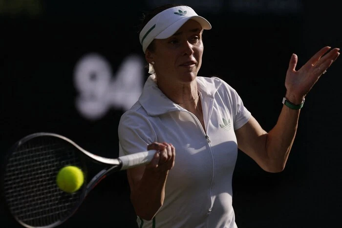Svitolina stopped her fight at Wimbledon