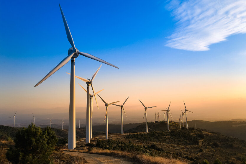 Grüne Energie: In der Ukraine werden sieben Windkraftanlagen gebaut