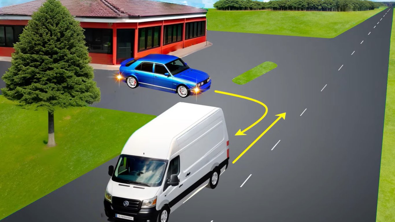 PDR-Test - Wer muss dem Fahrer Vorfahrt gewähren