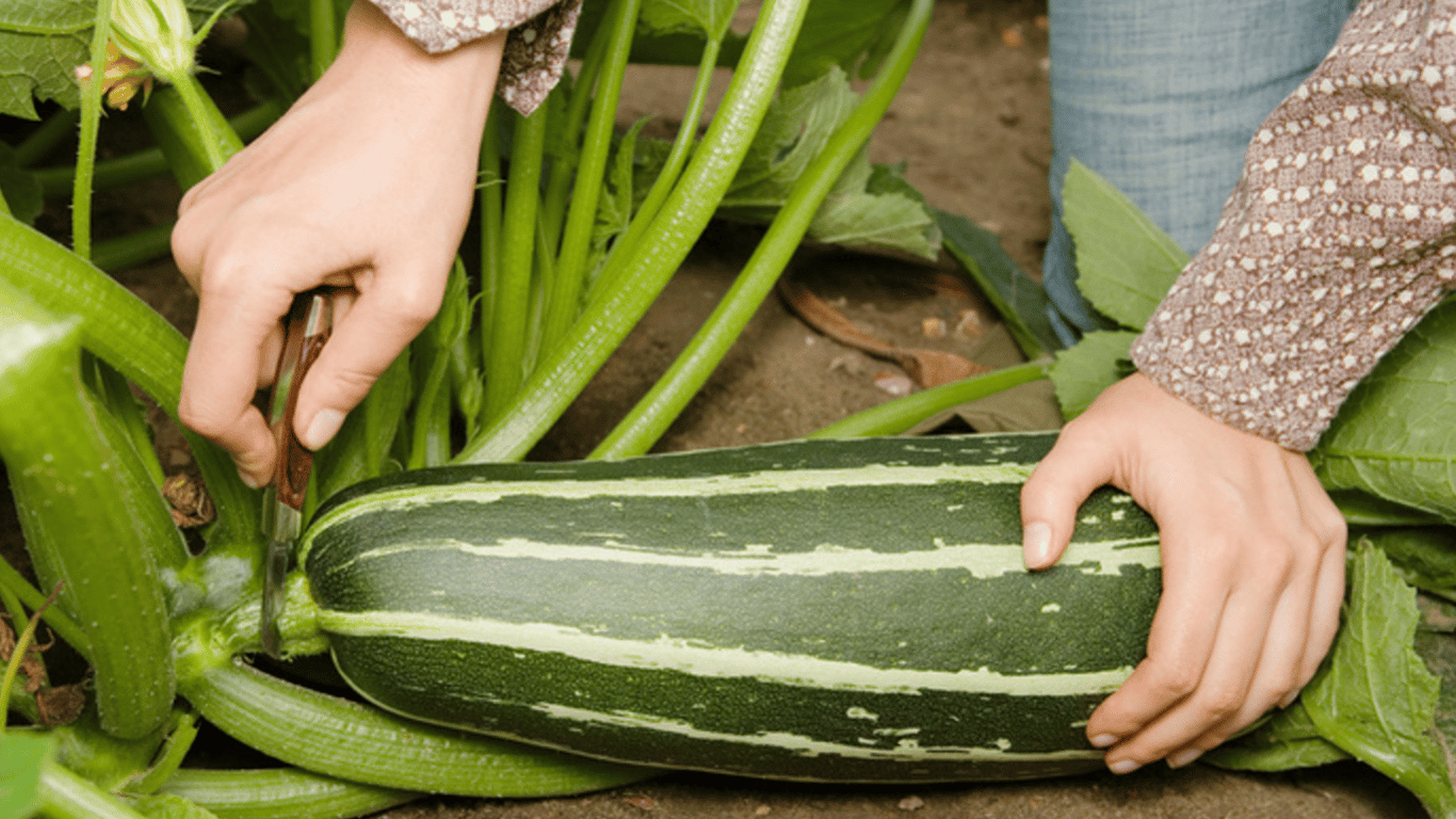 Besprühen Sie diese Zucchini während der Knospenbildung zur Verbesserung der Ernte