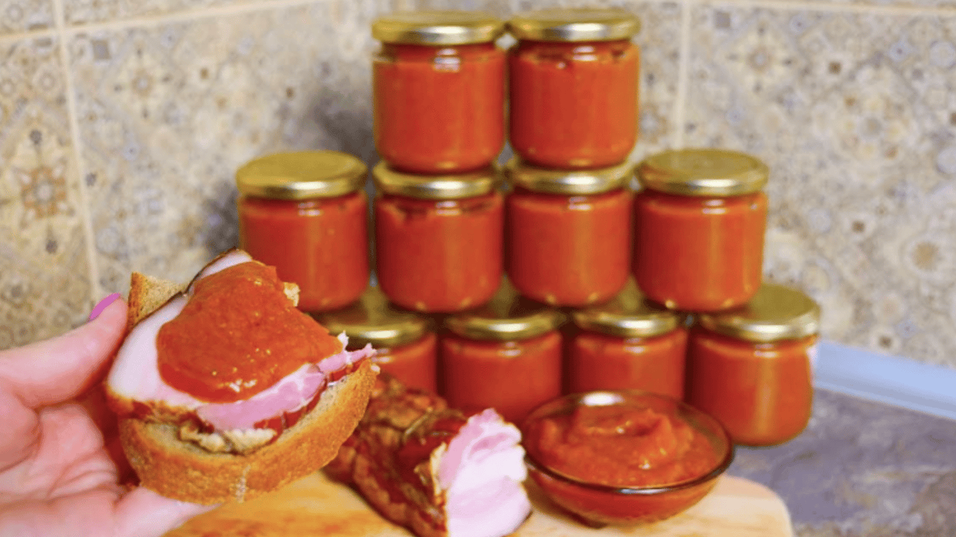 Zucchini Ketchup Recipe for Winter - Even 50 Jars Will Be Too Few