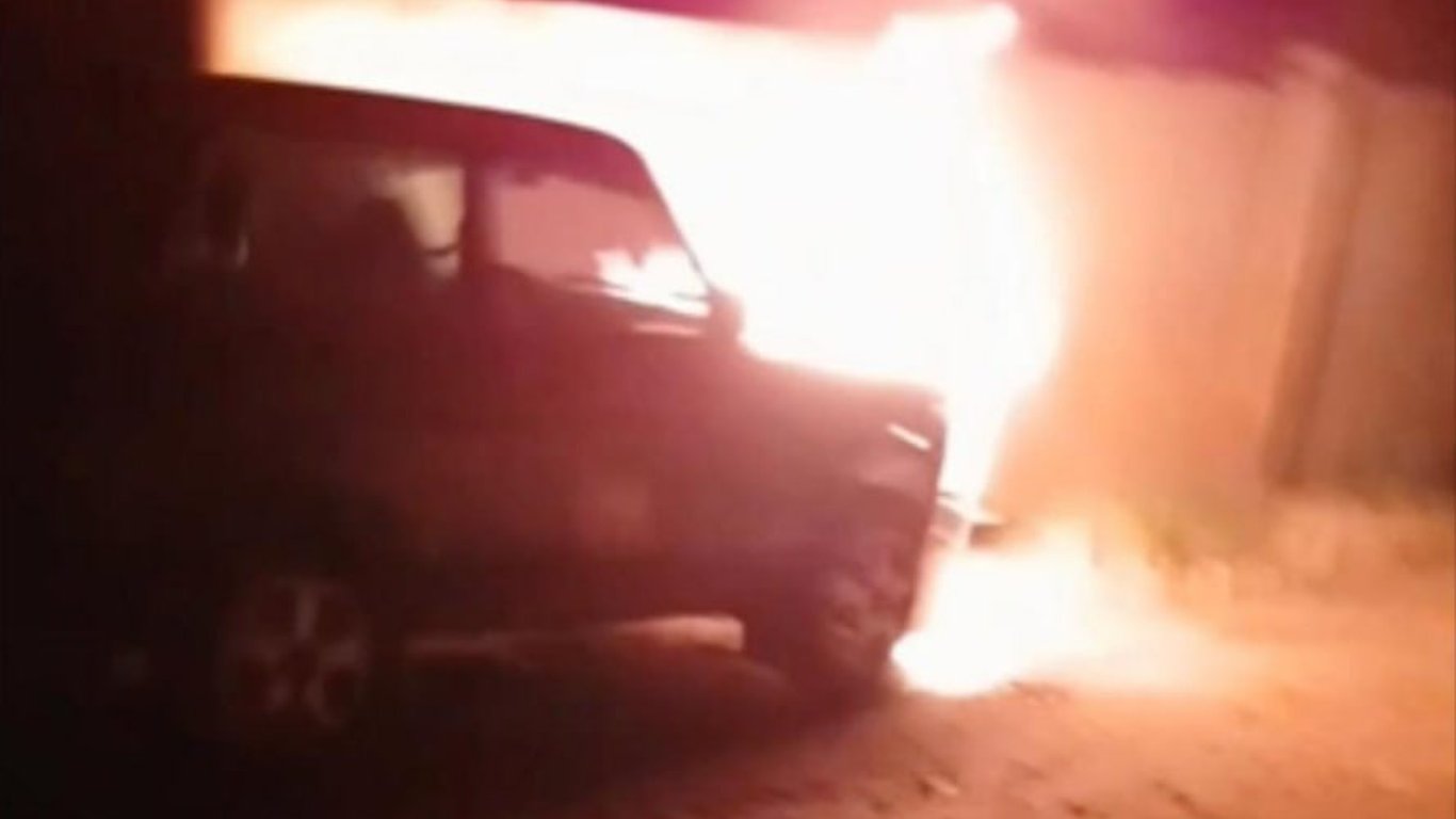 Partisans 'Atesh' blew up the vehicle of Kadyrovites in Mariupol