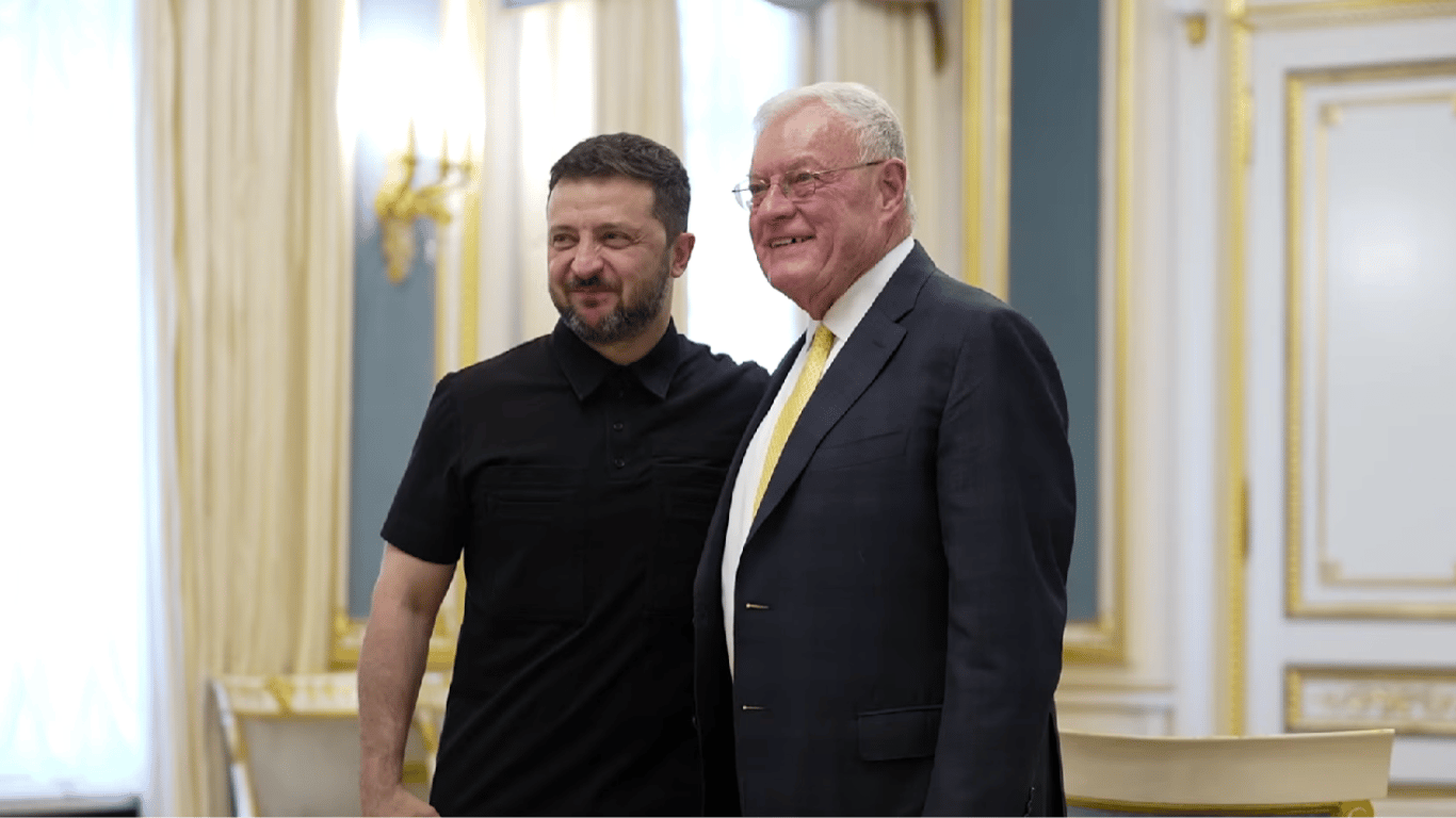 Зеленский встретился с Келлогом — о чем поговорили